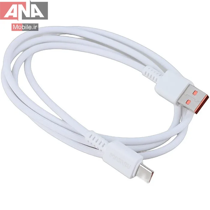 کابل شارژ تايپ سي فست شارژ 5 آمپر ماسارو مدل Masaru M304C 5A 1.1m
