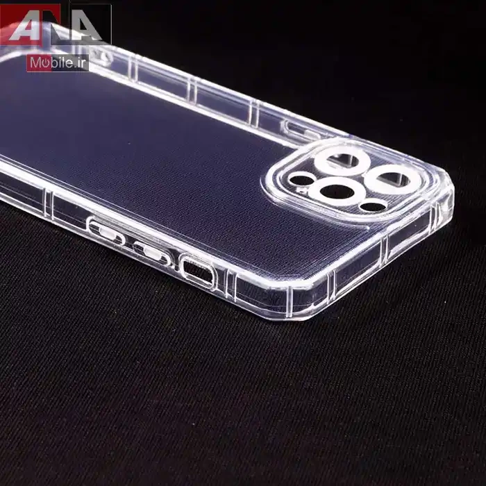 قاب ژله ای بی رنگ محافظ لنزدار آیفون iPhone 12 Pro 