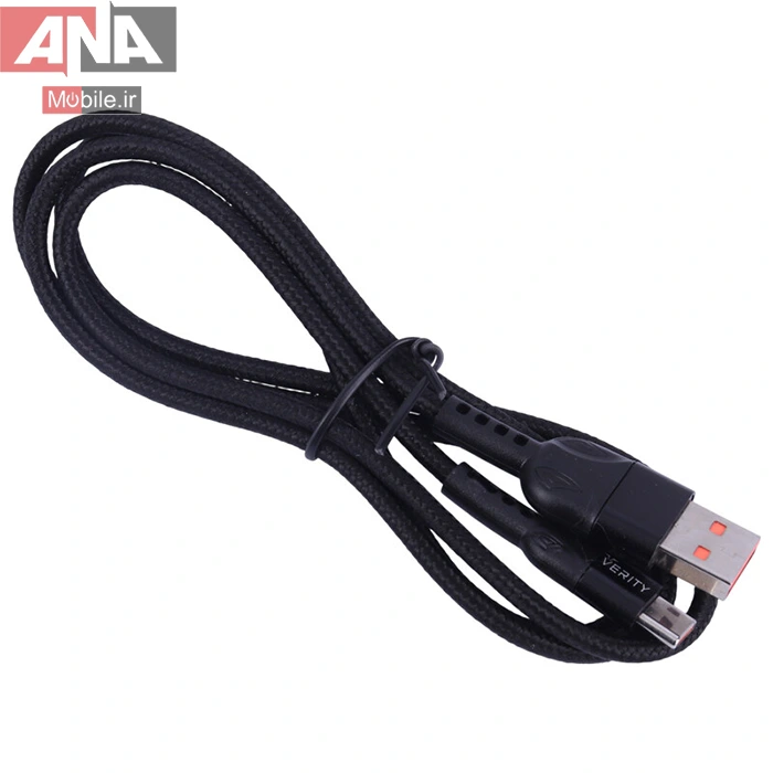 کابل فست شارژ TYPE-C وريتي مدل Verity CB-3168T 1m