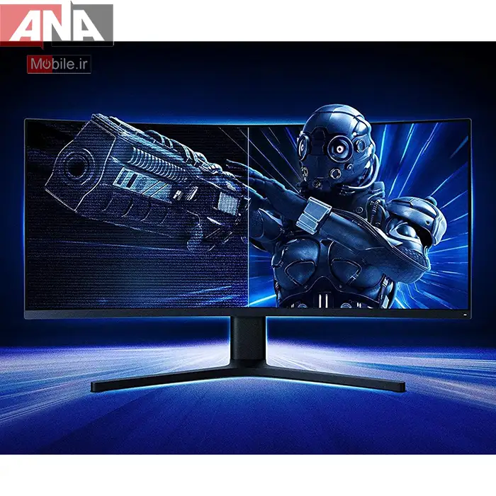 مانيتور (استوک) گيمينگ خميده شيائومي مدل Xiaomi Mi Curved Gaming Monitor, 34" Black- BHR5131EN
