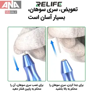 فرز مينياتوري شارژي ريلايف مدل RELIFE RL-068B