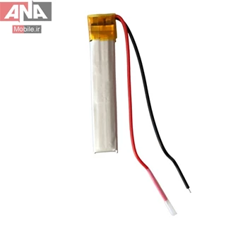 باتري ليتيوم آدامسي سايز 40*7*4mm ظرفيت 200mah