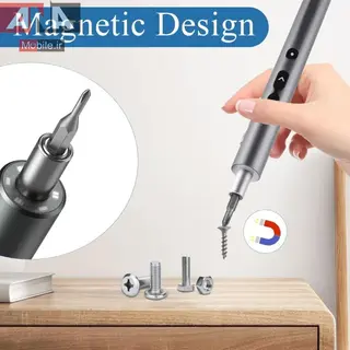 پيچ گوشتي شارژي 28 تکه مدل Precision Electric screwdriver 28in1