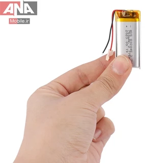 باتري ليتيوم آدامسي سايز 7*20*45mm ظرفيت 750mah