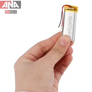 باتري ليتيوم آدامسي سايز 9*20*50mm ظرفيت 800mah