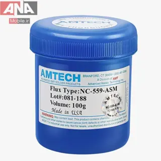 خمير فلکس کاسه اي 100گرمي اورجينال امتک مدل AMTECH NC-559-ASM