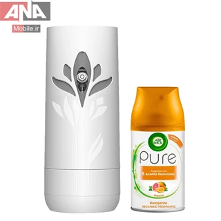 دستگاه و اسپري خوشبو کننده هوا ايرويک با رايحه مرکبات مدل Air Wick Belebend Citrus
