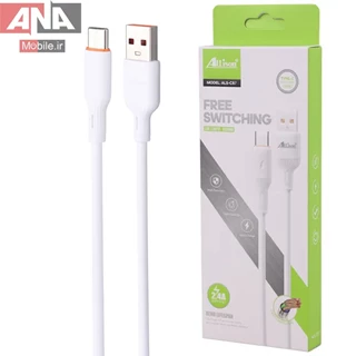 کابل تايپ سي فست شارژ 2.4 آمپر آليسون مدل Allison ALS-C87