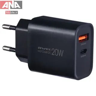 کلگي شارژ 20 وات اوي مدل Awei PD60-EU
