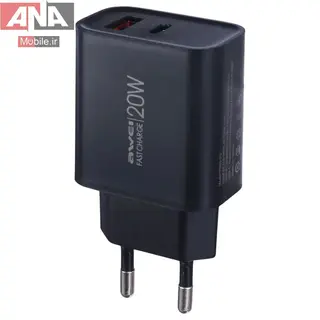 کلگي شارژ 20 وات اوي مدل Awei PD60-EU