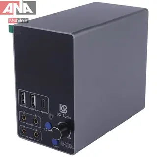 منبع تغذيه ديجيتال متغير بي جي تولز با خروجي 24 ولت 5 آمپر مدل BG Tools BG-2024