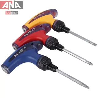پيچ گوشتي دو طرفه عصايي مدل  BS TOOLS 