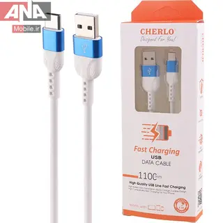 کابل تايپ سي فست شارژ 2.4 آمپر چرلو مدل Cherlo CH-TC07