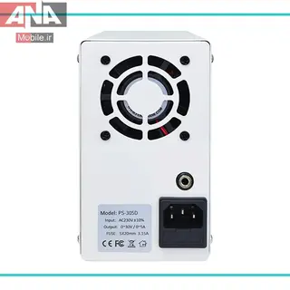 منبع تغذيه ديجيتالي 30 ولت 5 آمپر مدل Corewerk PS-305D