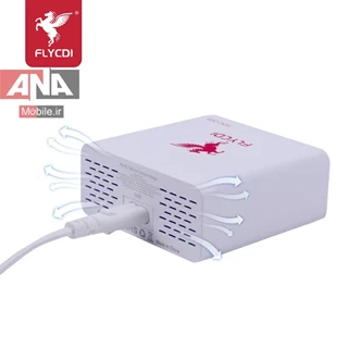 دستگاه تست شارژ 6 پورت فست شارژ مدل FLYCDI FDC-005 72W