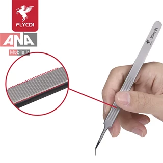 پنس نوک تيز سرکج دسته بلند مدل FLYCDI Rima 01