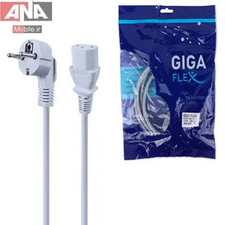 کابل برق کامپيوتر گيگا فلکس مدل Giga Flex 3*75 1.8M