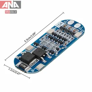 ماژول محافظ شارژ و دشارژ باتری لیتیومی 3 سل 10 آمپر مدل HX-3S-FL10A-A