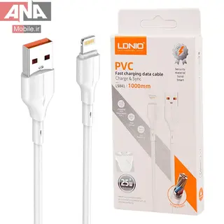 کابل لايتنينگ فست شارژ 25 وات الدينيو مدل LDNIO LS841