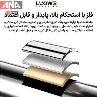 پايه لوپ جرثقيلي (دو بازو) دو محوره لووي مدل LUOWEI LW-GK04