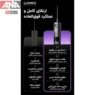 فرز مينياتوري و ريموور چسب شارژي لووي مدل LUOWEI GR-02