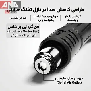 هیتر دیجیتال 800 وات حرفه ای لووی مدل LUOWEI HG-01