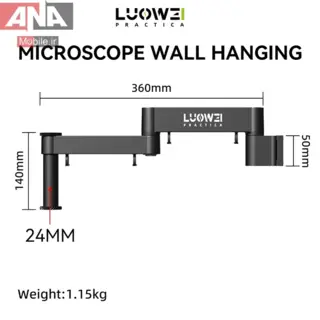 بازوی متحرک رومیزی میکروسکوپ لووی مدل LUOWEI LW-017 32mm