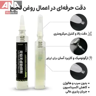 خمیر فلکس سرنگی لووی مدل LUOWEI LW-089