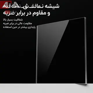 پد نسوز شابلون‌زني و ضد انفجار قلع شيشه‌اي لووي مدل LUOWEI LW-178