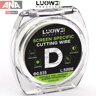 سیم تعویض گلس 0.035 میل 500 متری لووی مدل LUOWEI LW-500M