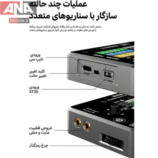 منبع تغذيه ديجيتال و رسم نمودار 150 وات لووي مدل LUOWEI LW-D2