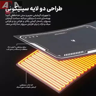 پد حرارتي و سپراتور (جداکننده ال‌سي‌دي) سايز 12 اينچ لووي مدل LUOWEI LW-HP3