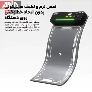 پد حرارتي و سپراتور (جداکننده ال‌سي‌دي) سايز 12 اينچ لووي مدل LUOWEI LW-HP3