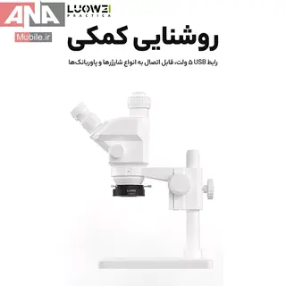 چراغ ال اي دي لوپ 72 LED لووي مدل LUOWEI LW-LS03