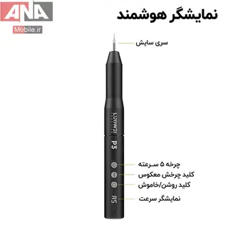 فرز مينياتوري شارژي لووي مدل LUOWEI LW-P3