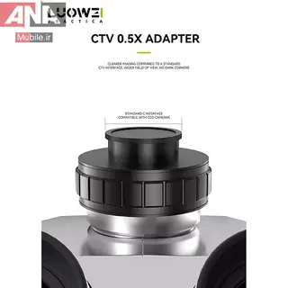 لوپ سه چشم 7050 لووي مدل LUOWEI LW-TR01-B3TV