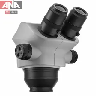 لوپ دو چشم زوم پیوسته 7X-50X به همراه پد نسوز و پایه فلزی لووی LUOWEI LW-WC13 7050-M1 