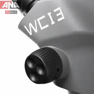 لوپ دو چشم زوم پیوسته 7X-50X به همراه پد نسوز و پایه فلزی لووی LUOWEI LW-WC13 7050-M1 