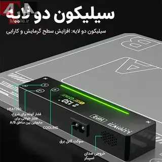 پد حرارتي و سپراتور (جداکننده ال‌سي‌دي) سايز 15 اينچ لووي مدل LUOWEI LW-HP2