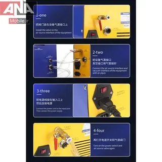 پمپ و کمپرسور وکيوم 2 در 1 مکانيک 600 وات مدل Mechanic V6