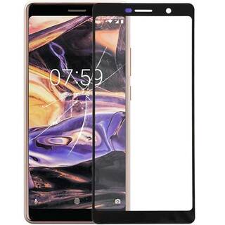 گلس تعميراتي نوکيا Nokia 7Plus رنگ مشکي