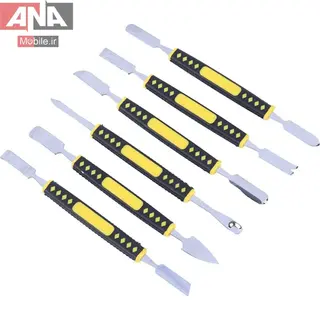 ست اسپاتول فلزي 6 عددي مدل PROfessional TE-666 
