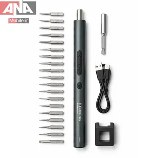 پيچ گوشتي شارژي 23 تکه مدل Precision Electric