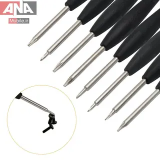 ست پيچ گوشتي 8 عددي ISSCX مدل Precision Torx/Phillips