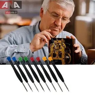 ست پيچ گوشتي 8 عددي ISSCX مدل Precision Torx/Phillips