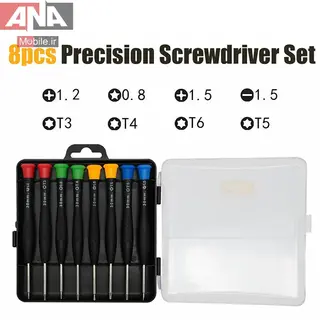 ست پيچ گوشتي 8 عددي ISSCX مدل Precision Torx/Phillips