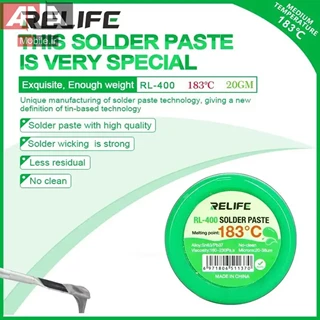 خمیر قلع 183درجه 20گرمی ریلایف مدل RELIFE RL-400 (183.C)