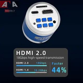 دوربين ديجيتال ميکروسکوپي مدل SATMW 4K Ultra HD HDMI/USB