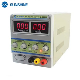 منبع تغذيه ديجيتالي 30 ولت 5 آمپر سانشاين مدل SUNSHINE P-3005D 