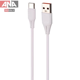 کابل شارژ فست شارژ تايپ سي به طول 90 سانتي متر مدل Sasathree 